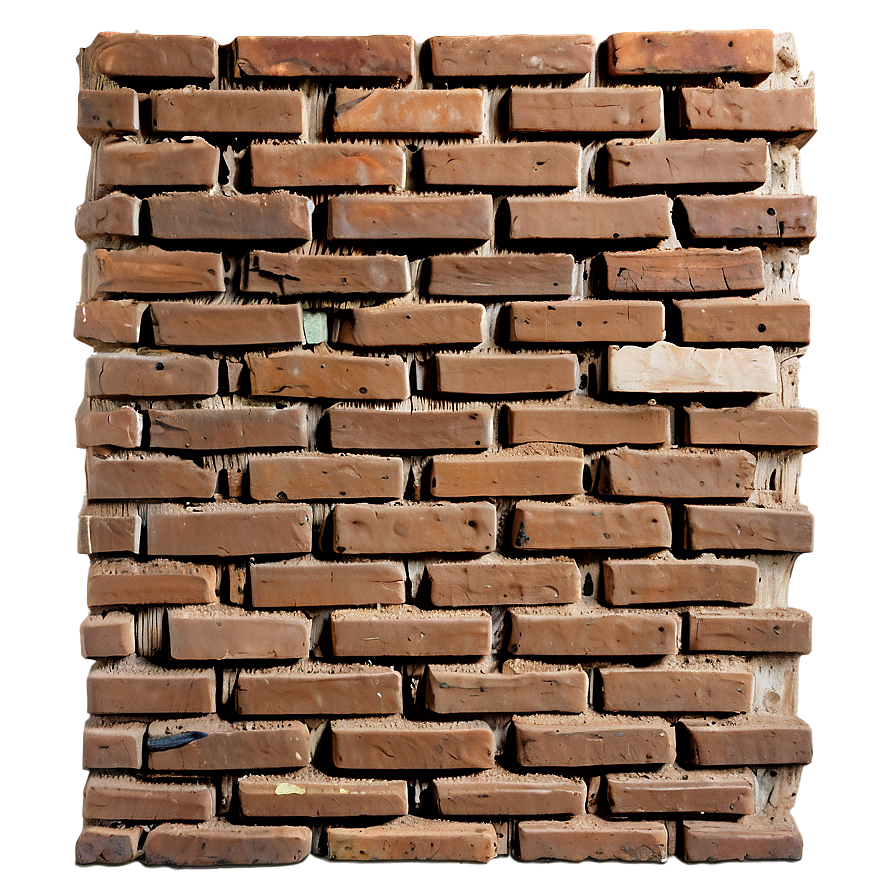 Grunge Brown Brick Wall Png 64 PNG Image