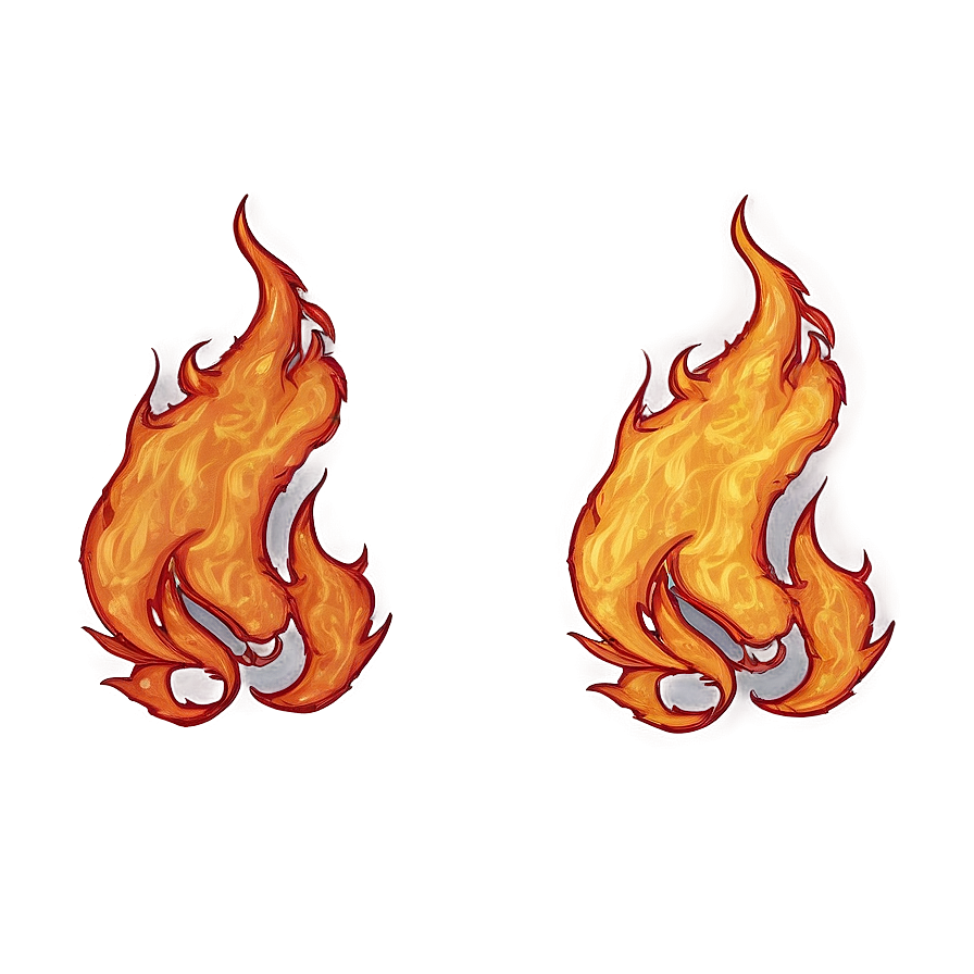 Grunge Fire Flames Png Grf PNG Image