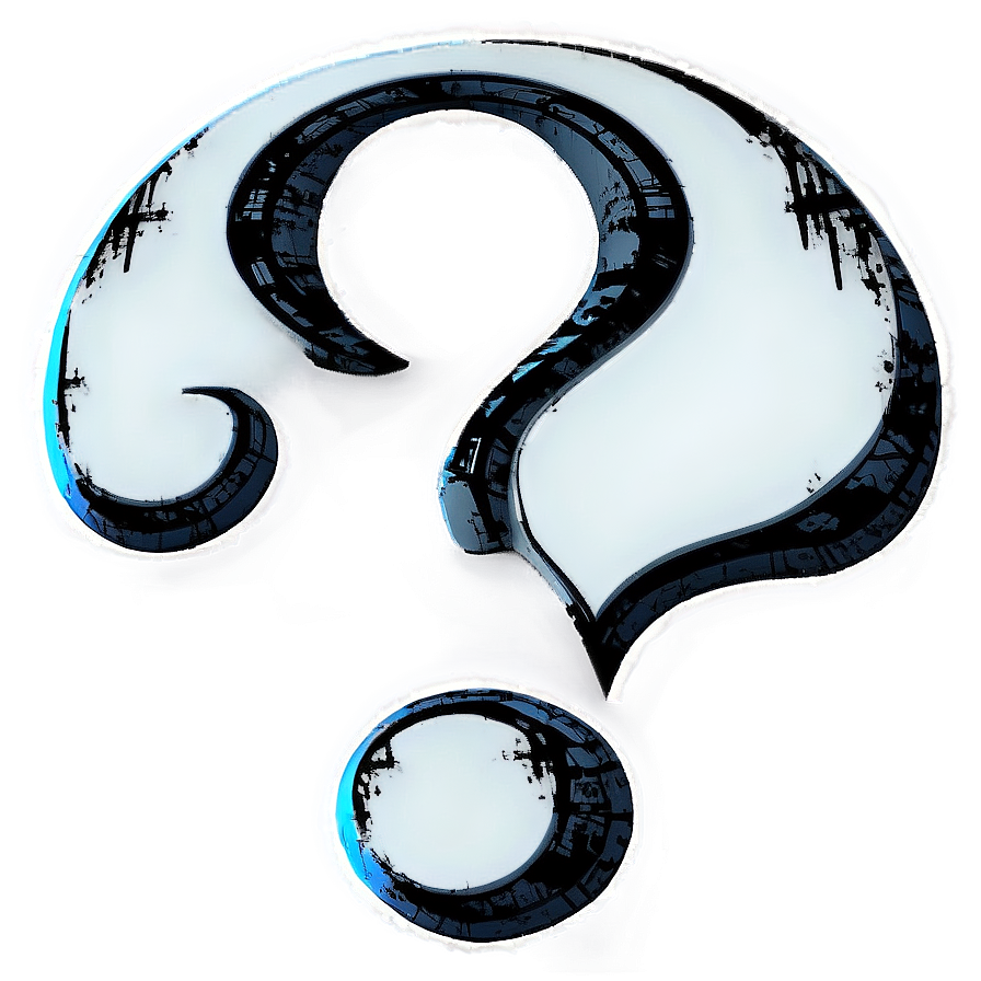 Grunge Question Mark Png 04292024 PNG Image