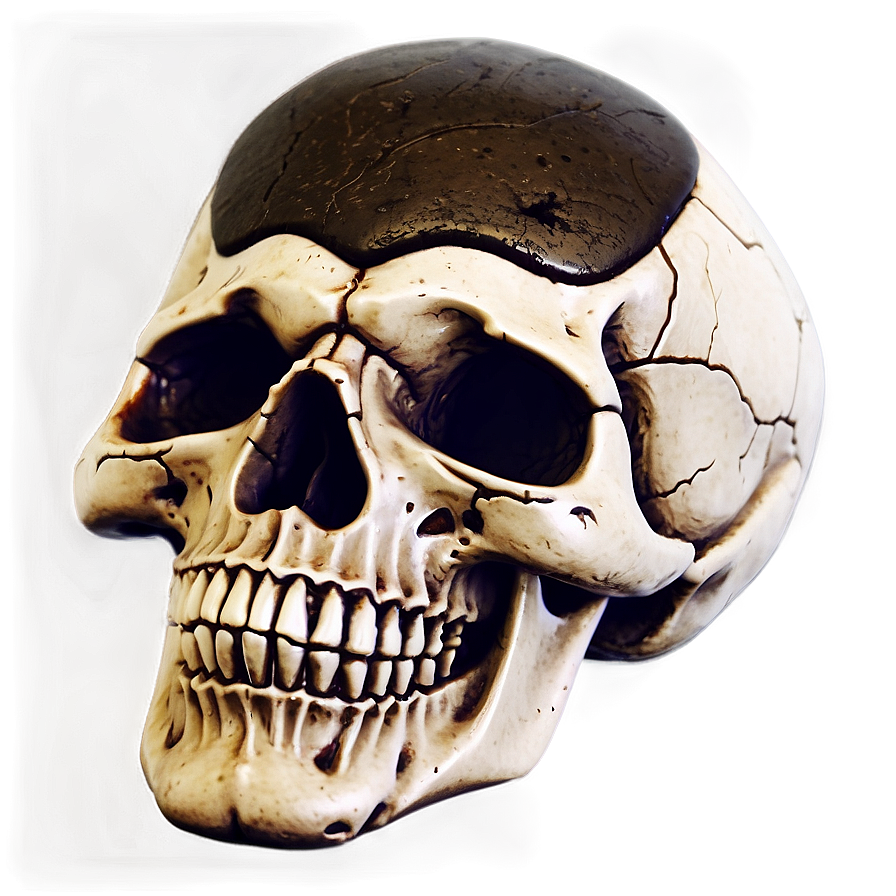 Grunge Skull Logo Png D PNG Image