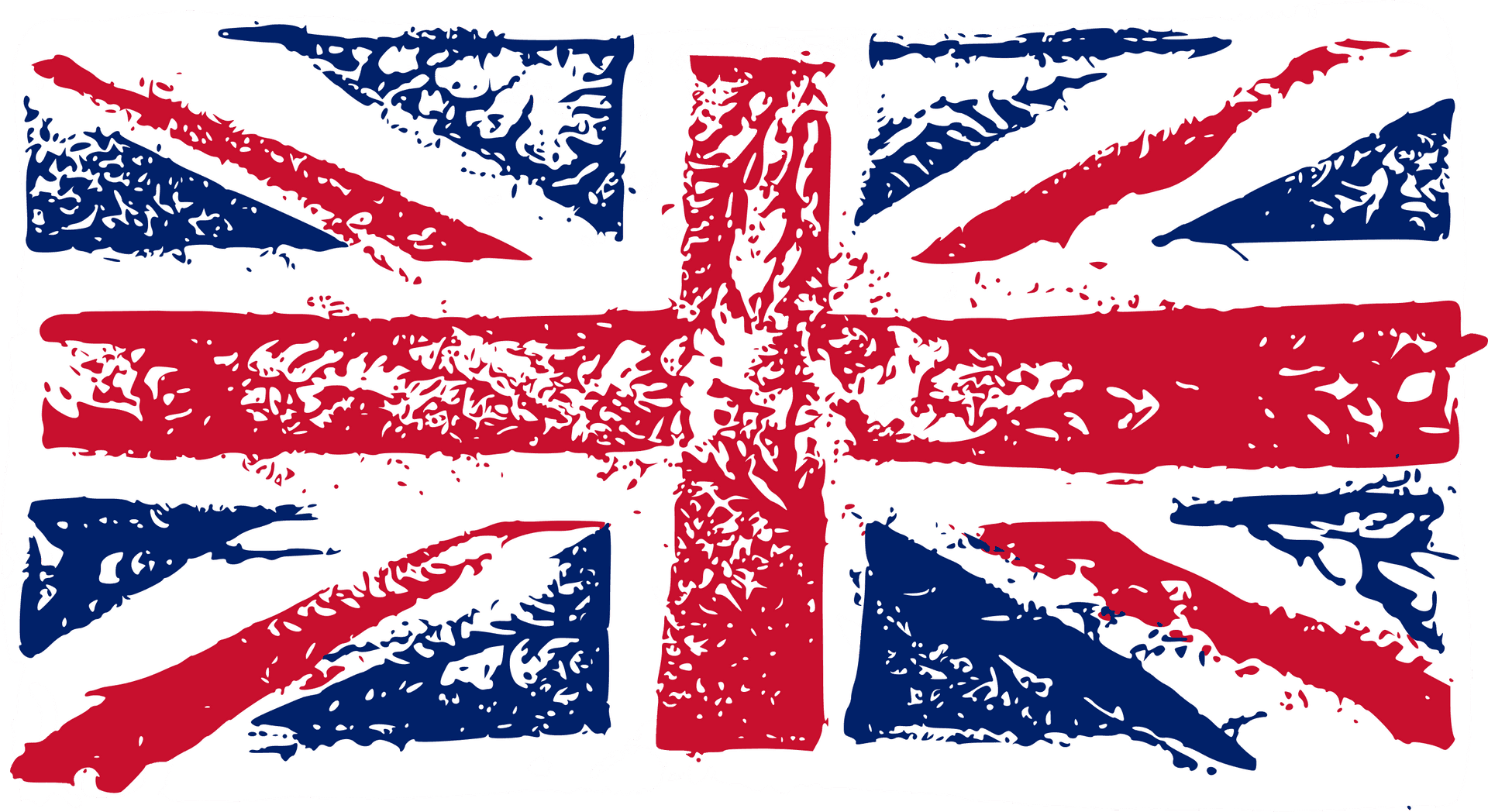 Grunge Union Jack Flag PNG Image