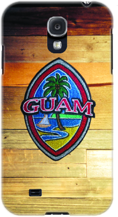 Guam Emblem Smartphone Case PNG Image