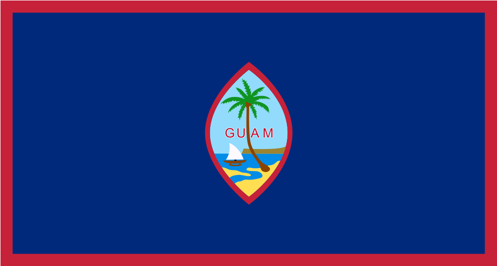 Guam Flag Official Symbol PNG Image