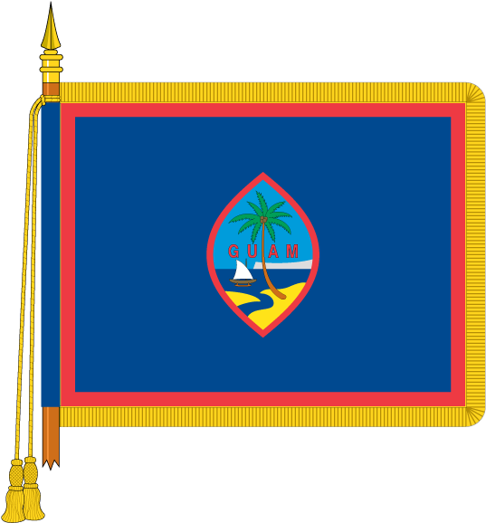 Guam Official Government Flag PNG Image