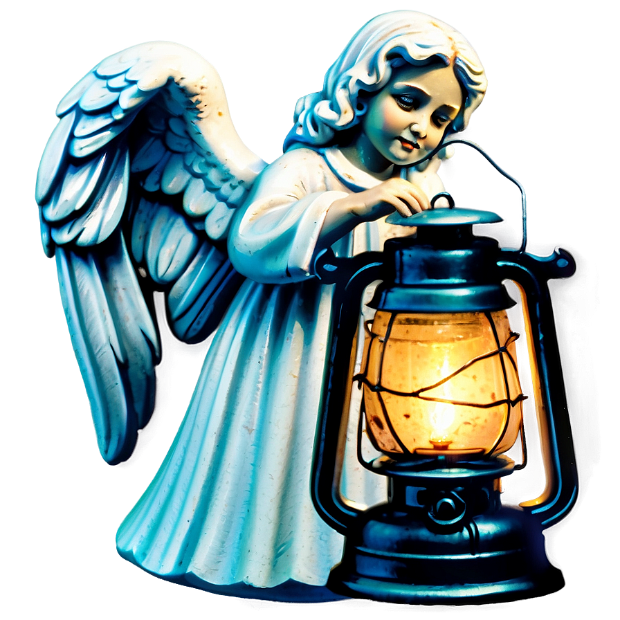 Guardian Angel With Lantern Png Jgp PNG Image