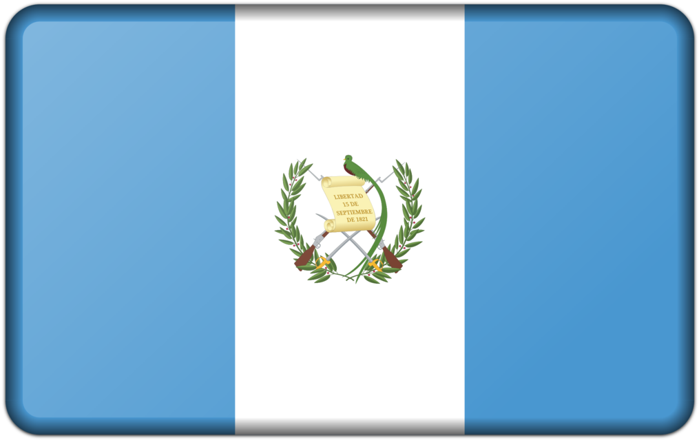 Guatemalan Flag Central America PNG Image