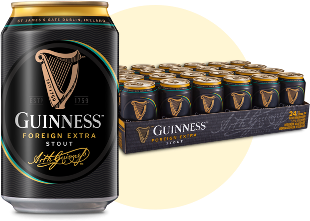 Guinness Foreign Extra Stout Pack PNG Image