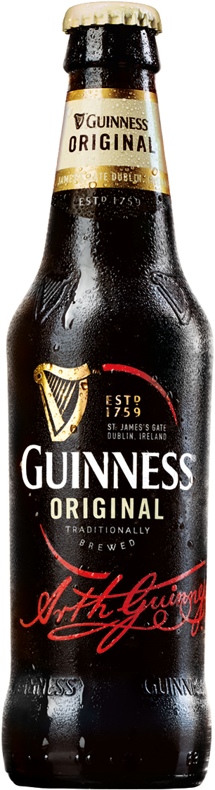 Guinness Original Bottle PNG Image