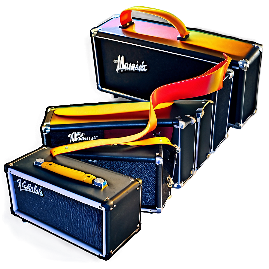 Guitar Amp With Vinyl Cover Png Spp PNG Image