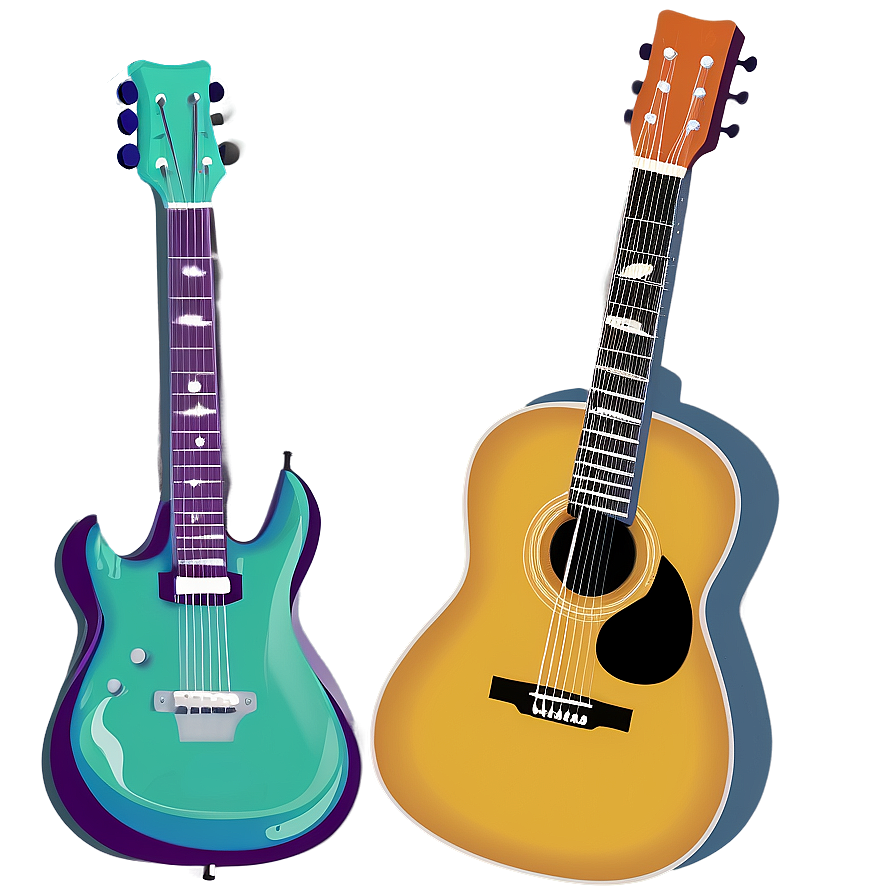 Guitar Music Clipart Png Rqf PNG Image