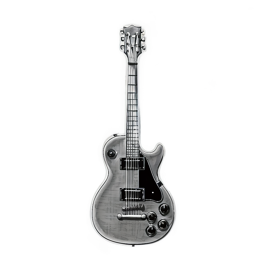 Guitar Sketch Png Lbl PNG Image