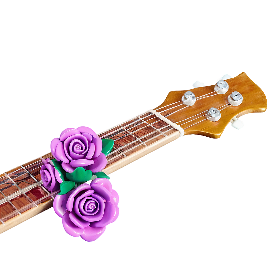 Guitar Strings And Rosette Png 54 PNG Image