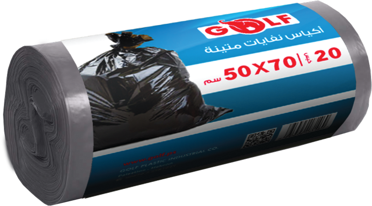 Gulf Garbage Bags Roll PNG Image