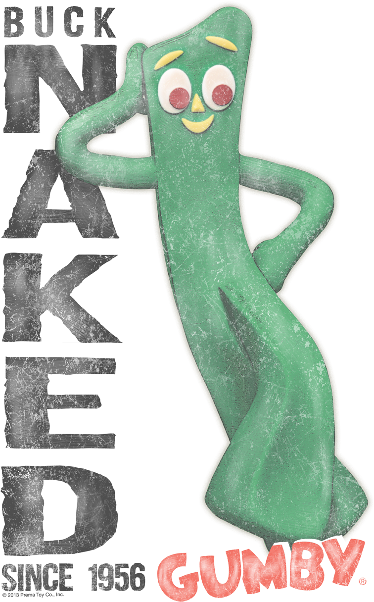 Gumby Character Pose Since1956 PNG Image