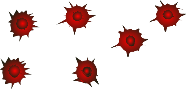 Gunshot_ Holes_ Graphic PNG Image