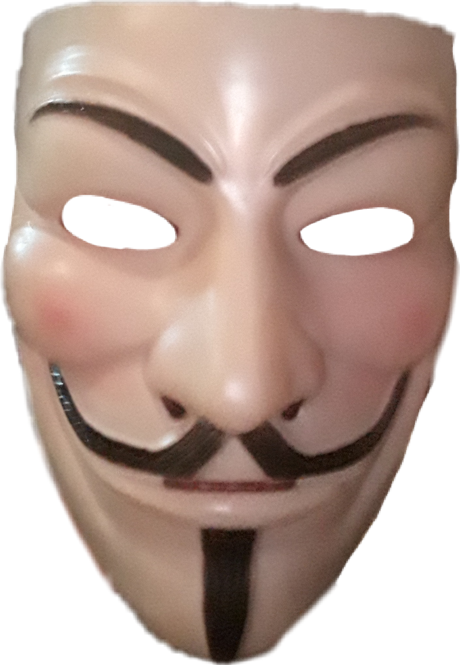 Guy Fawkes Mask PNG Image