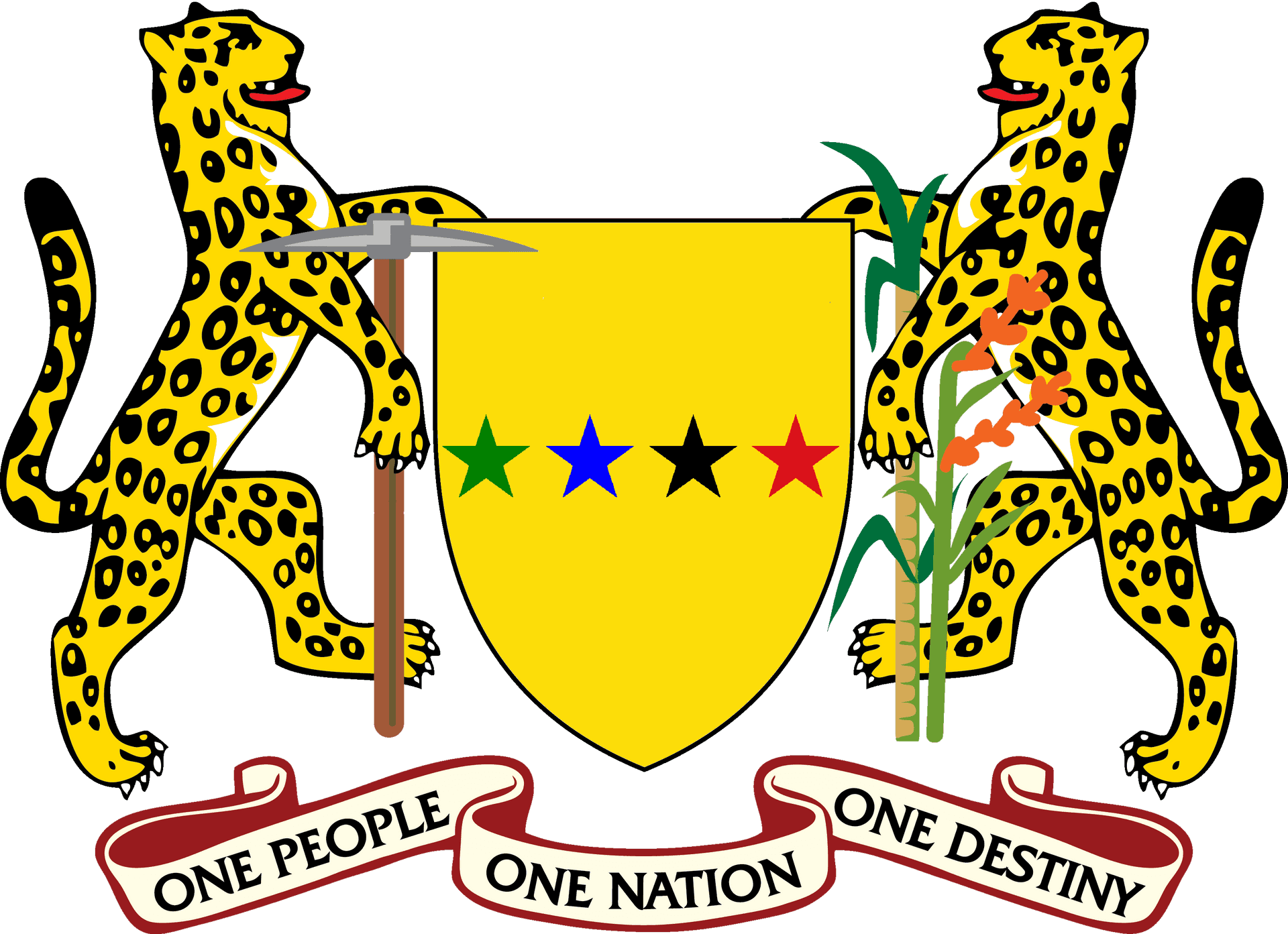 Guyana Coatof Arms PNG Image