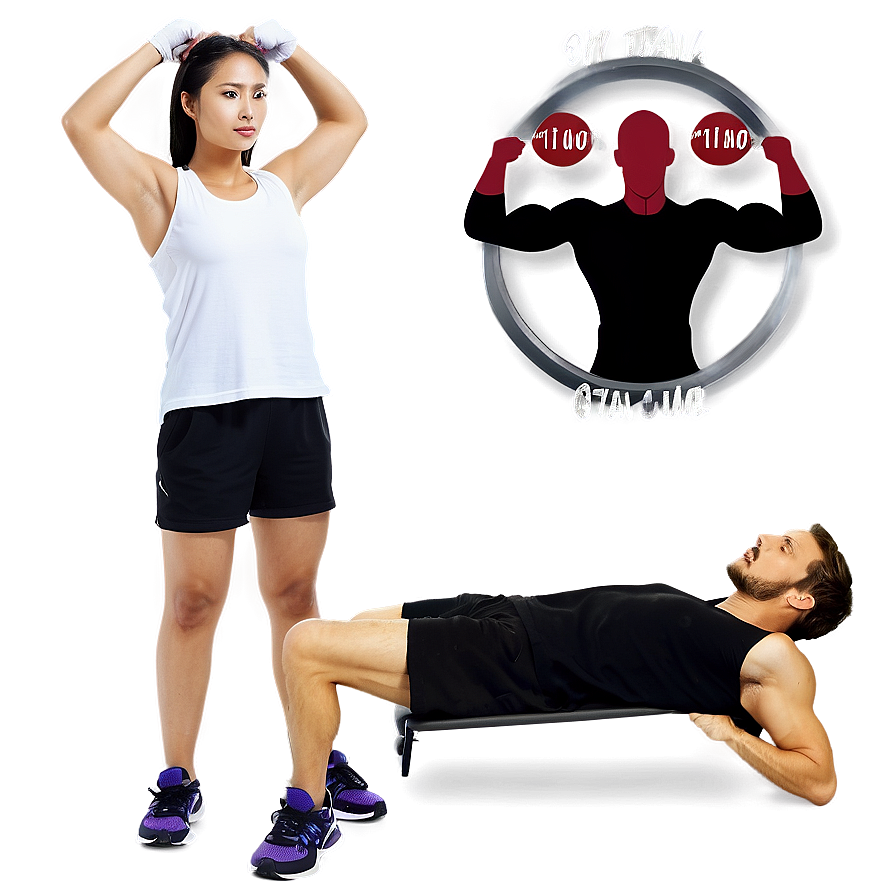 Gym Exercise Routine Png 56 PNG Image