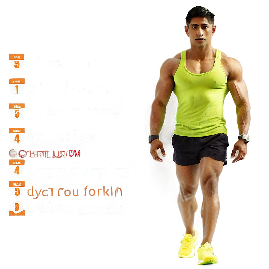 Gym Nutrition Plan Png Pdf PNG Image