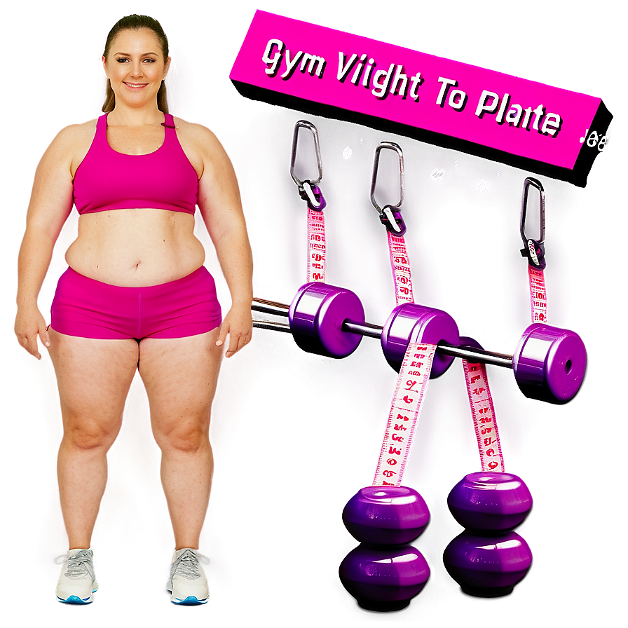 Gym Weight Loss Plan Png 32 PNG Image