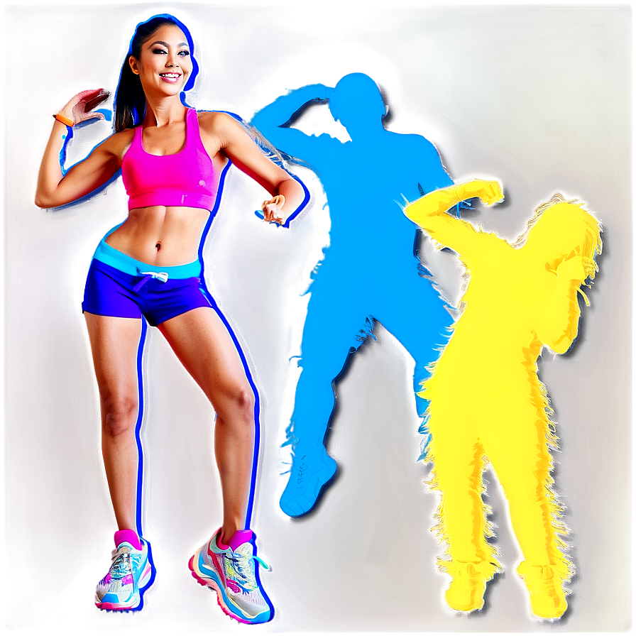 Gym Zumba Dance Png Gxn PNG Image