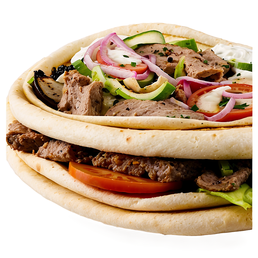 Gyro Combo Meal Png Kfd PNG Image