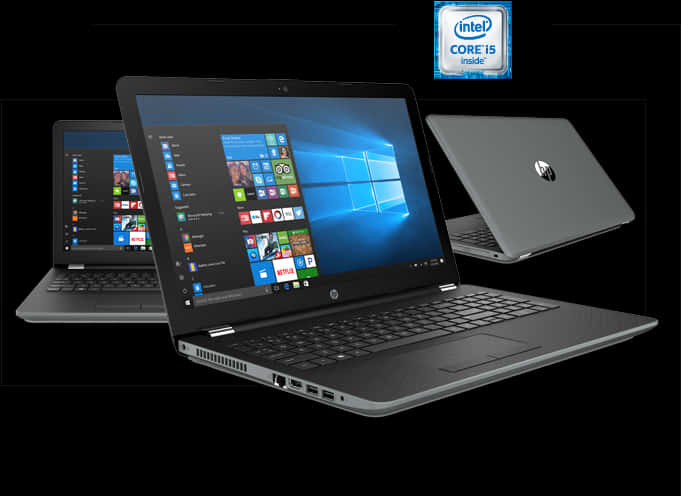 H P Laptop Intel Corei5 Windows PNG Image