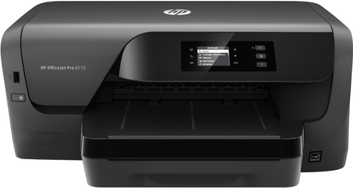 H P Office Jet Pro8210 Printer PNG Image