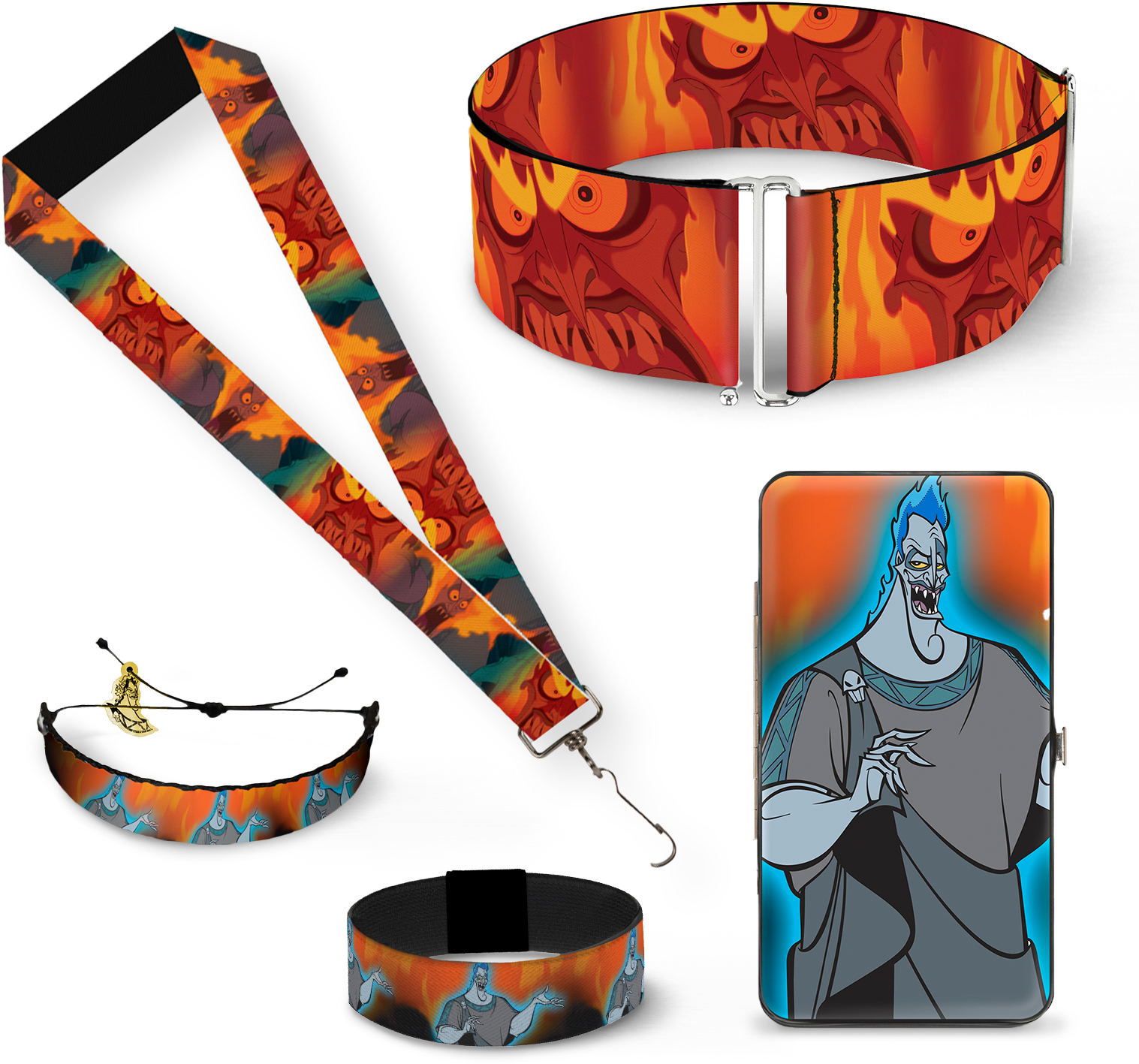 Hades Themed Accessories PNG Image