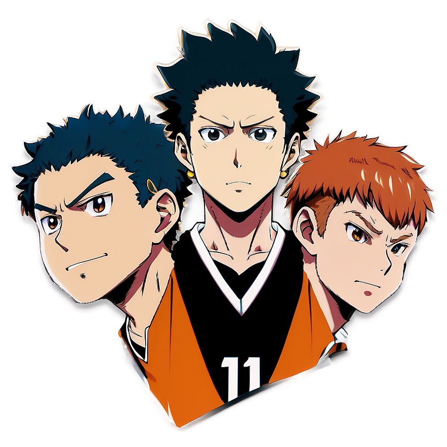 Haikyuu All-star Team Png 42 PNG Image