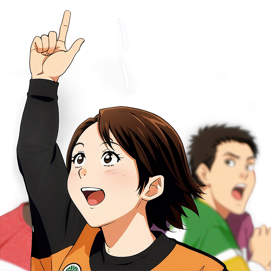 Haikyuu Fans Cheering Png 06232024 PNG Image