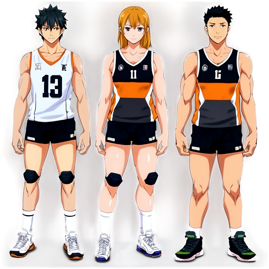 Haikyuu Team Uniforms Png Xhu74 PNG Image