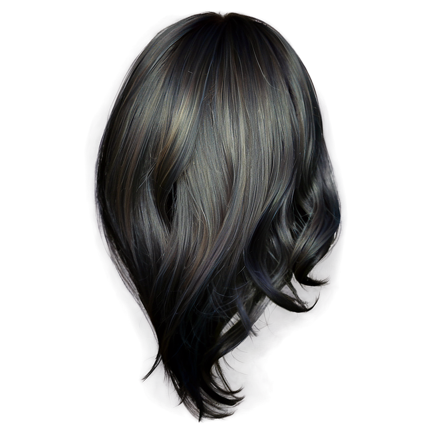 Hair Clipart Black And White Png Hmq PNG Image