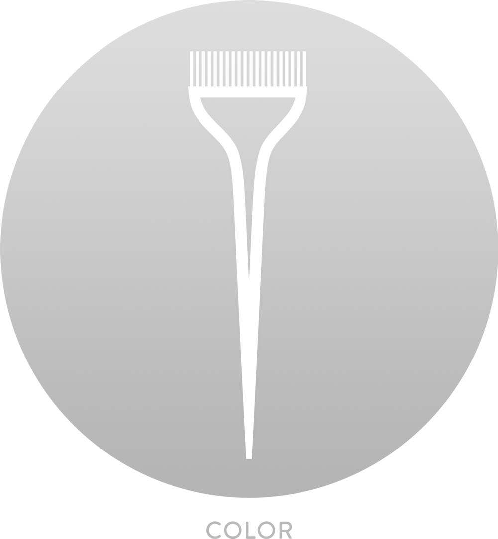 Hair Coloring Tool Icon PNG Image