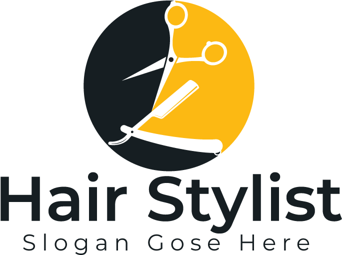 Hair_ Stylist_ Logo_ Design PNG Image