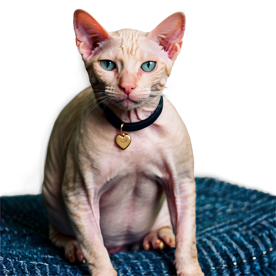 Hairless Cat On Lap Png 64 PNG Image