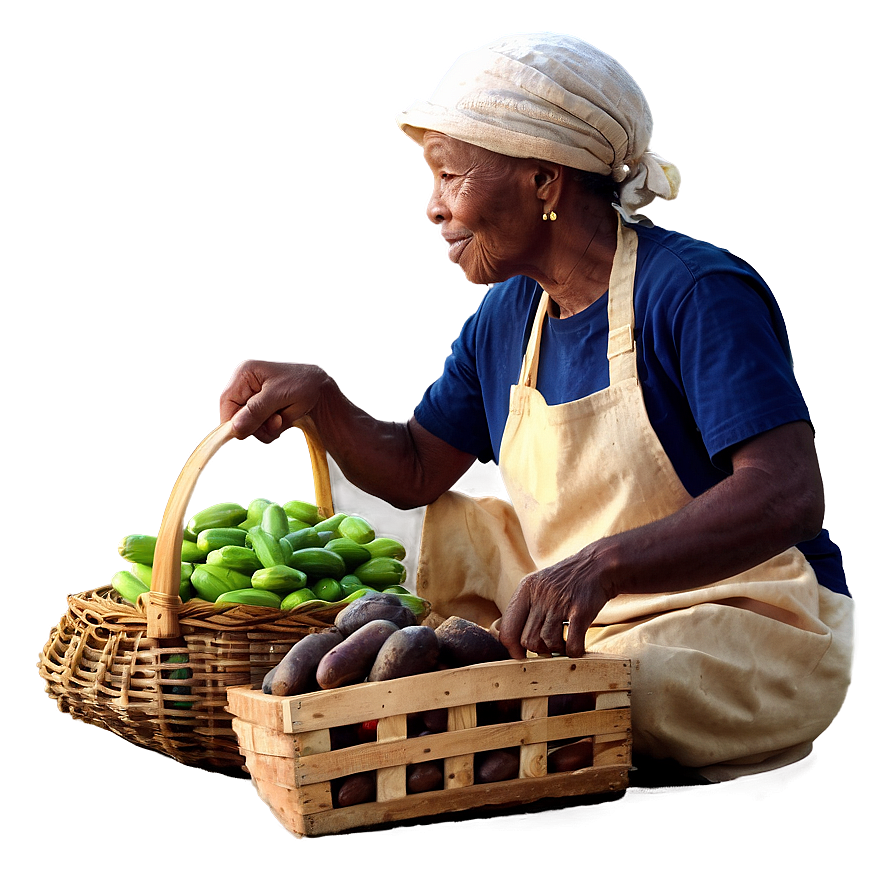 Haiti Street Market Png 06242024 PNG Image