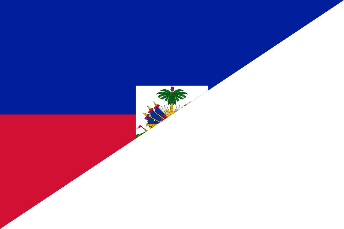 Haitian Flag Graphic PNG Image