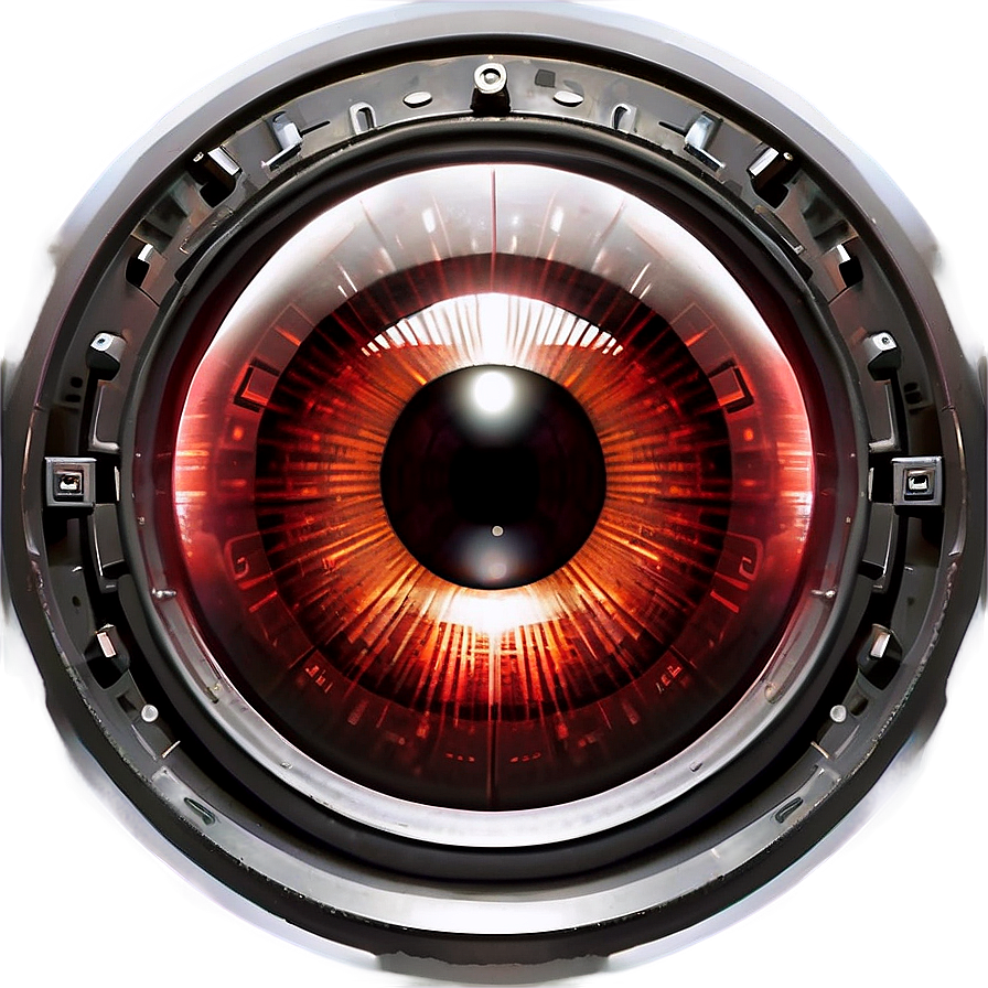 Hal 9000 Close-up Eye Png 36 PNG Image