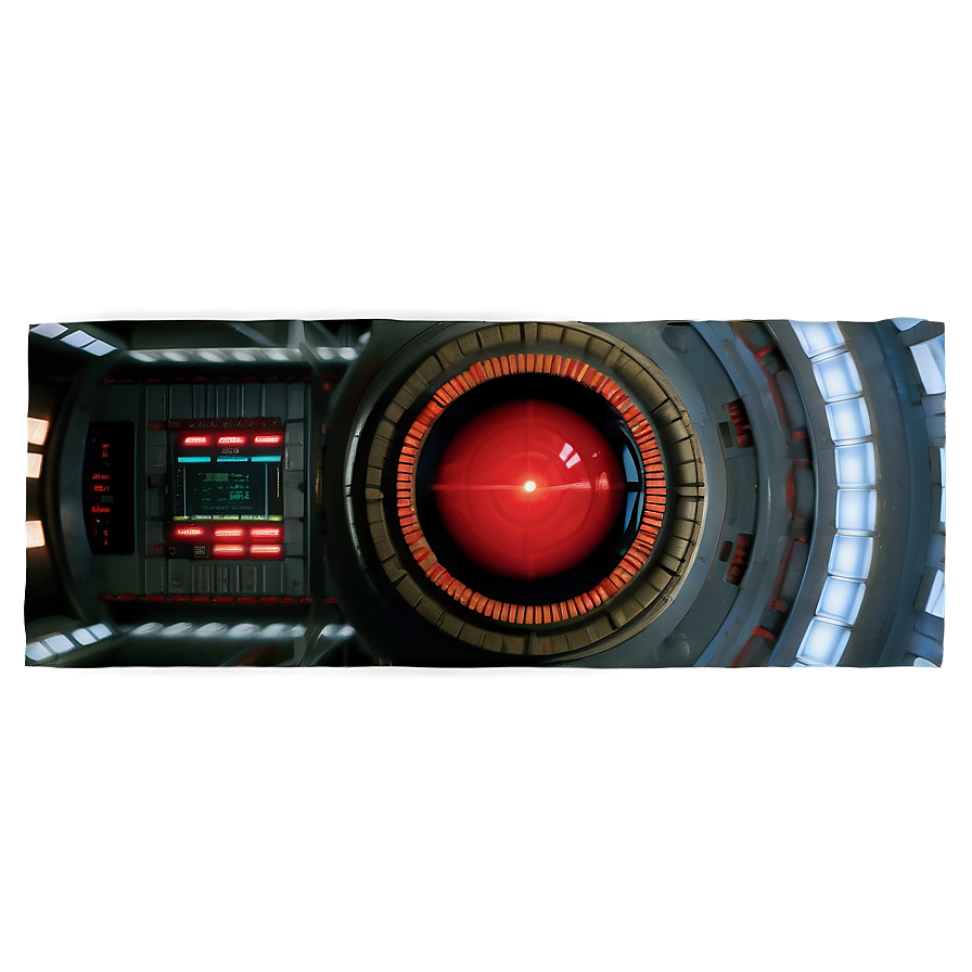 Hal 9000 Movie Poster Png 06252024 PNG Image