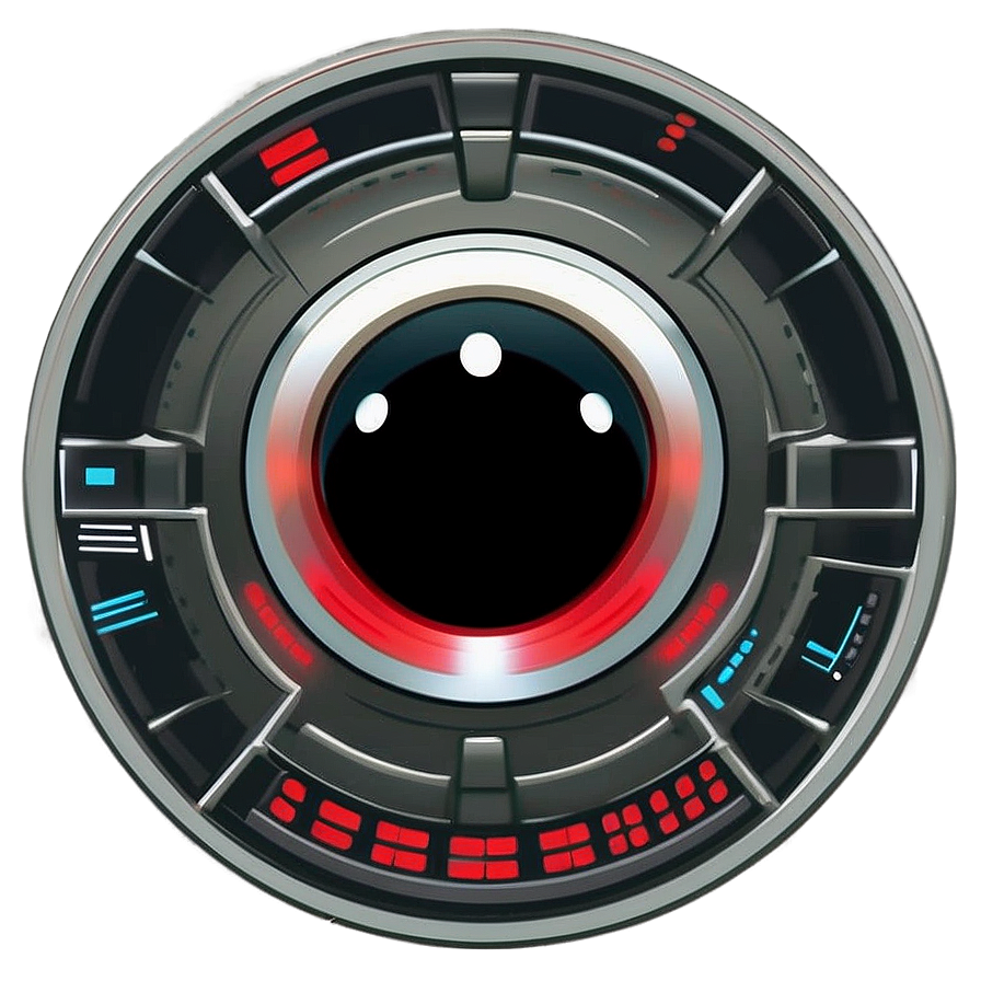 Hal 9000 Vector Art Png 74 PNG Image