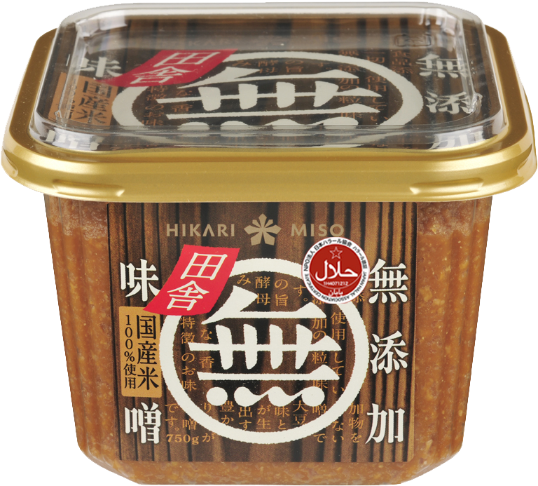 Halal Certified Miso Paste Product PNG Image