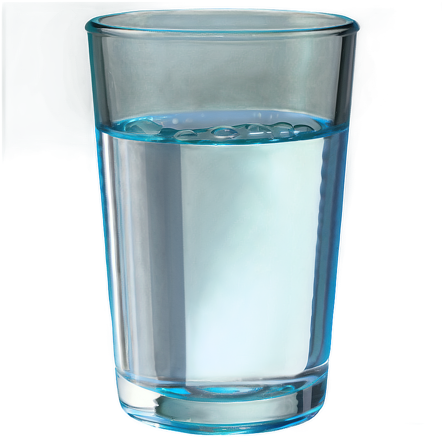 Half Full Glass Of Water Png Xmx28 PNG Image