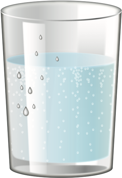 Half Full Glassof Water PNG Image