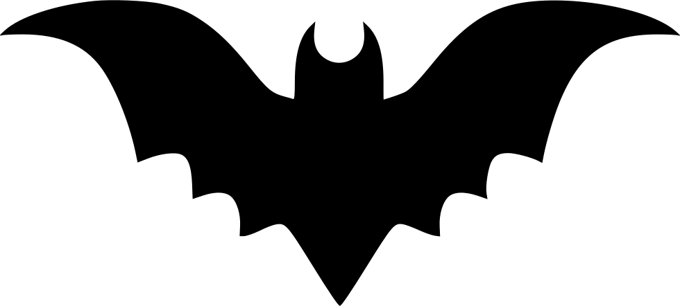 Halloween Bat Silhouette.png PNG Image