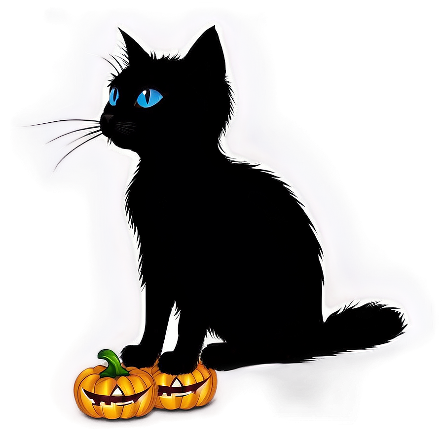 Halloween Cat Silhouette Png 74 PNG Image