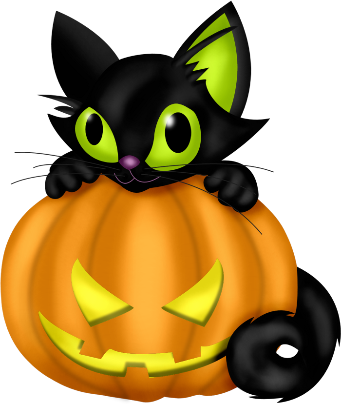 Halloween Caton Pumpkin PNG Image