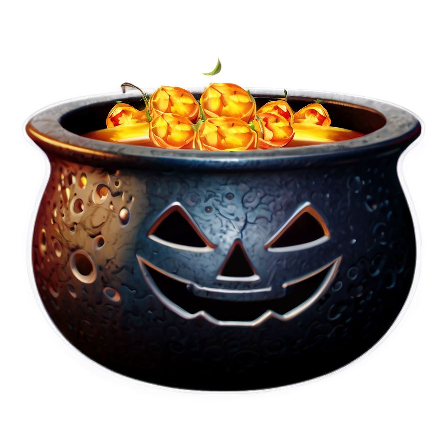 Halloween Cauldron Png 05242024 PNG Image