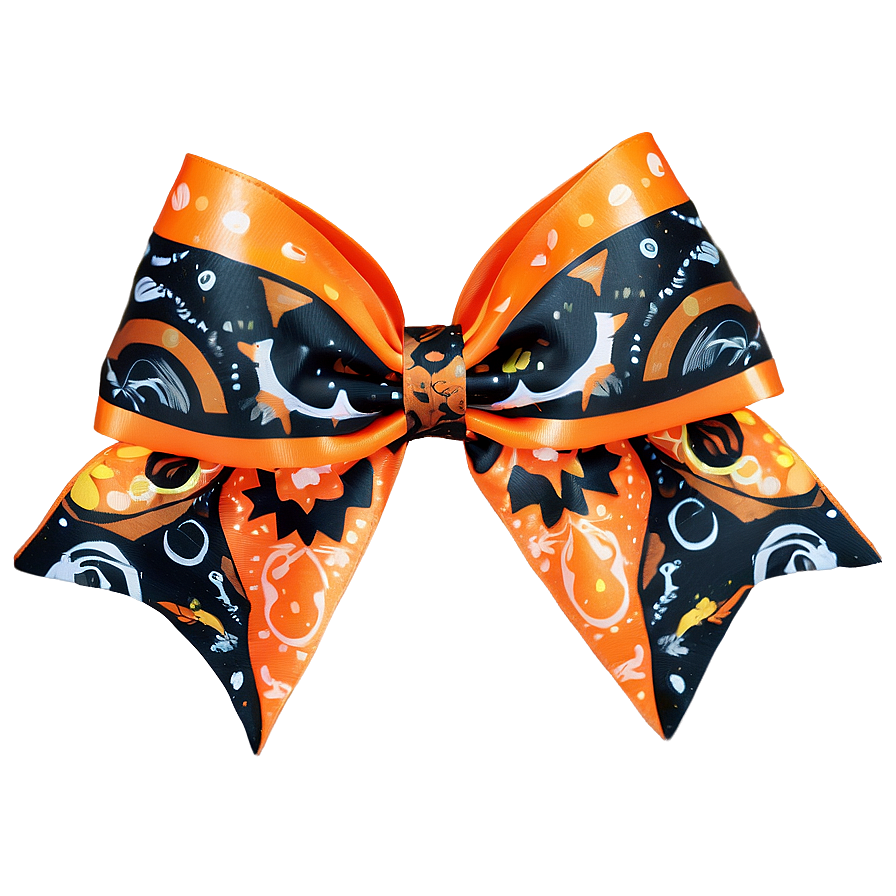 Halloween Cheer Bow Png 32 PNG Image