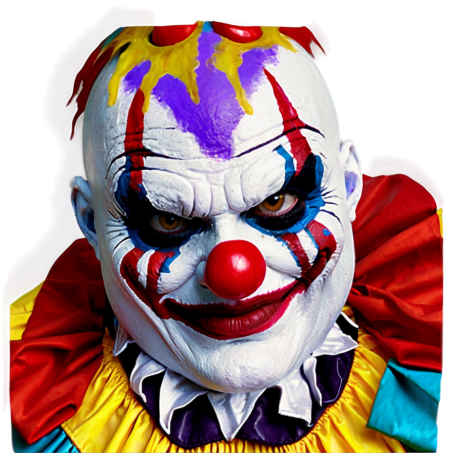 Halloween Creepy Clown Png Qjm PNG Image